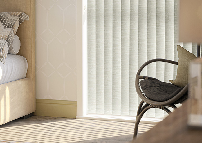 Torquay, Gentle Cream - Vertical Blind - Image 5